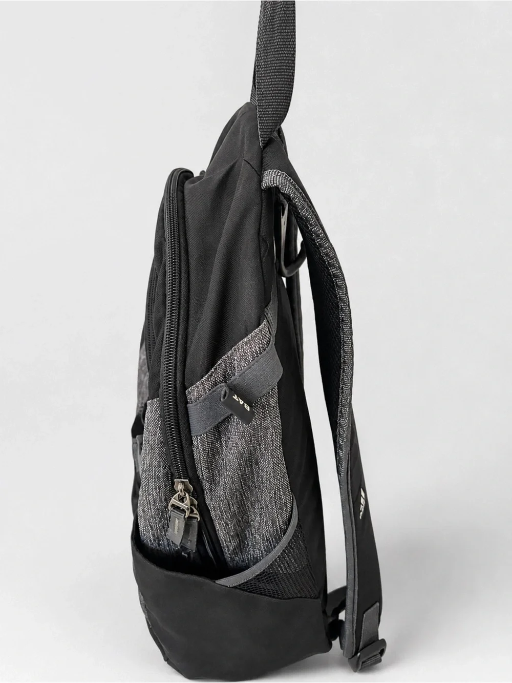 adidas Black and Gray Men's Backpack with Multiple Compartments